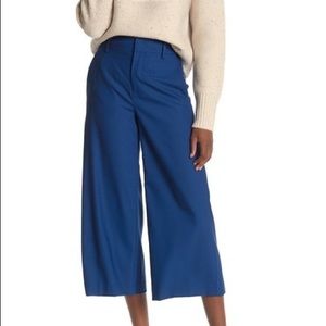 Vince High Rise Cropped Wide Leg Pants